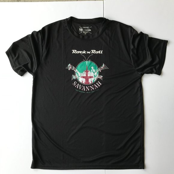 Savannah GA Half Marathon T Shirt Forsyth Fountain - Picture 8 of 13